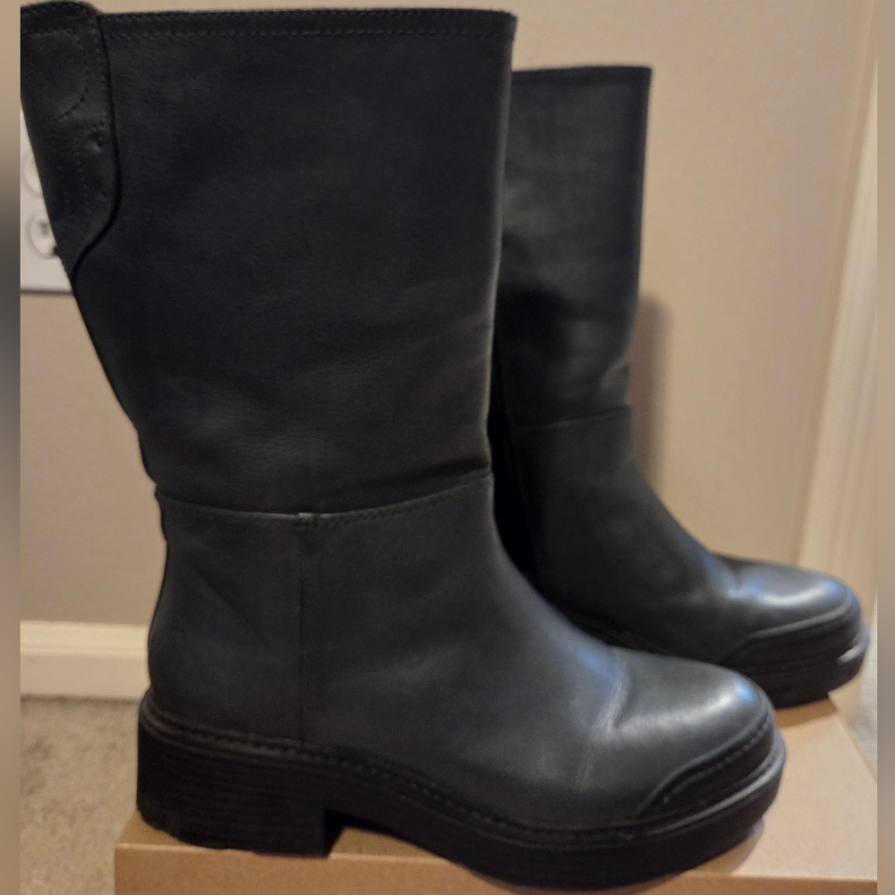 Franco Sarto Kelsi Boots Green Size 9. Very nice, fits many calf sizes. - Picture 5 of 10